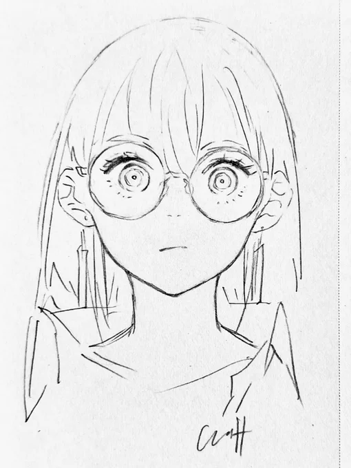 A little during lunch break_✍Drawing 