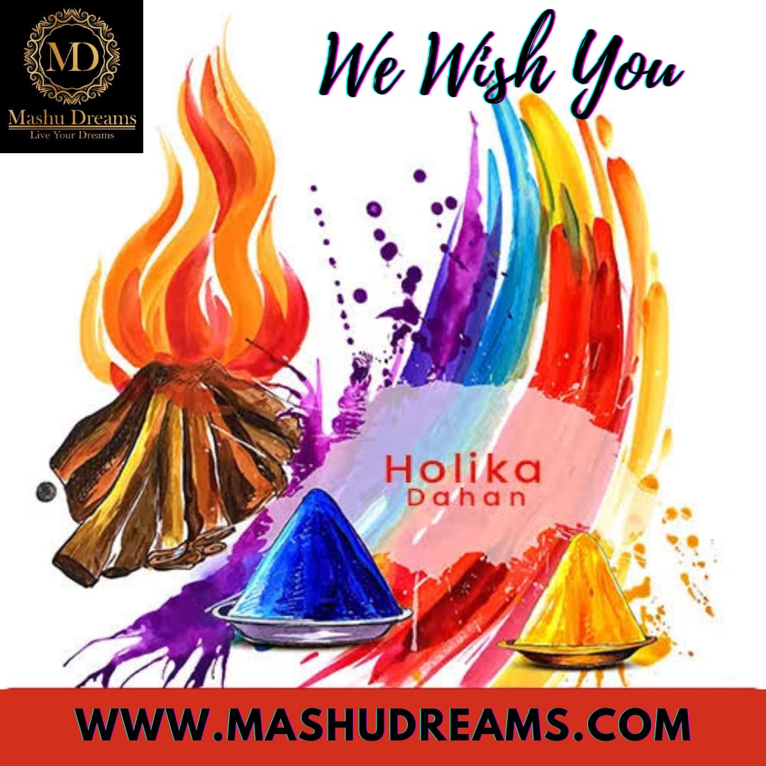 MashuDreams's tweet photo. Mashu Dreams Private Limited Wishes You &amp; Your Family A Very Happy *HOLIKA DAHAN*...

...Let’s burn all our negativity on this Holika Dahan...

#holi #dahan #festival #burnnegativity #enjoy #colours #frshness #WelcomeHomeVenuss https://t.co/lkc8efEX14