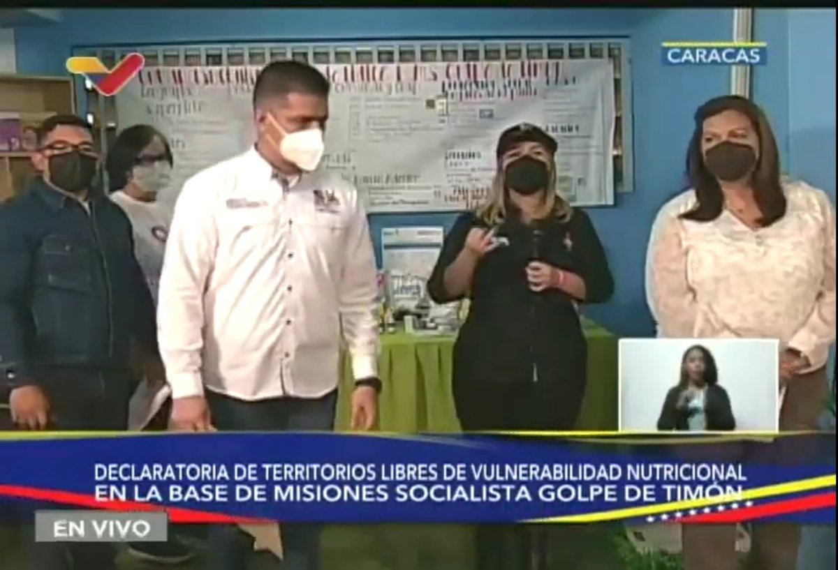 InnVenezuela's tweet photo. #16DeMarzo  #MiercolesProductivo | Base de Misiones Golpe de Timón en Lídice, parroquia La Pastora, fue declarado primer territorio  libre de vulnerabilidad nutricional

#ClapEnVictoria
#ProducirHastaVencer https://t.co/Be6kM8zukQ
