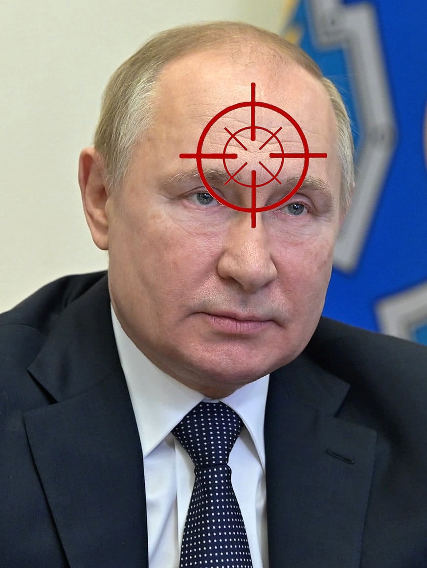 NightsSunset's tweet photo. @dhlovelife #AttackRussia!
#CapturePutin!
#TorturePutin!
#KillPutin! https://t.co/uEIrmikIDi