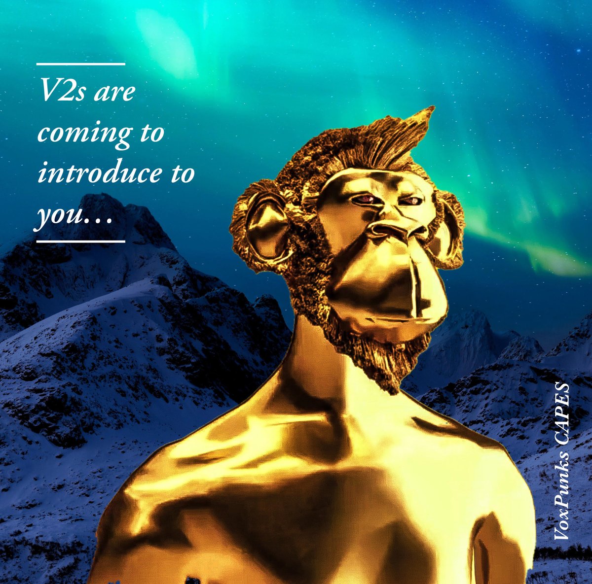 Breeding is almost here 🥳 🍾 

Coming: #VAPES VoxApes V2

Paving the way for CUSTOM NFTs ‼ #CAPES 

You want to see what's coming?
You will. March 18th
#SolanaNFTs 

Questions? discord.gg/HuWFCy7g