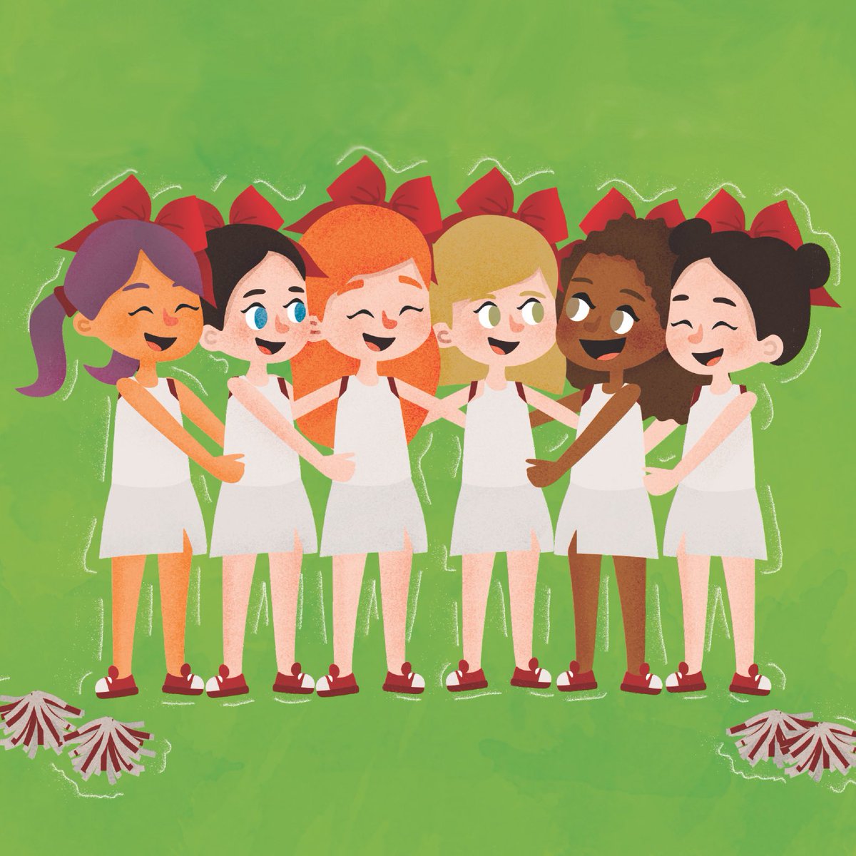 Group hug! #cheerbesties