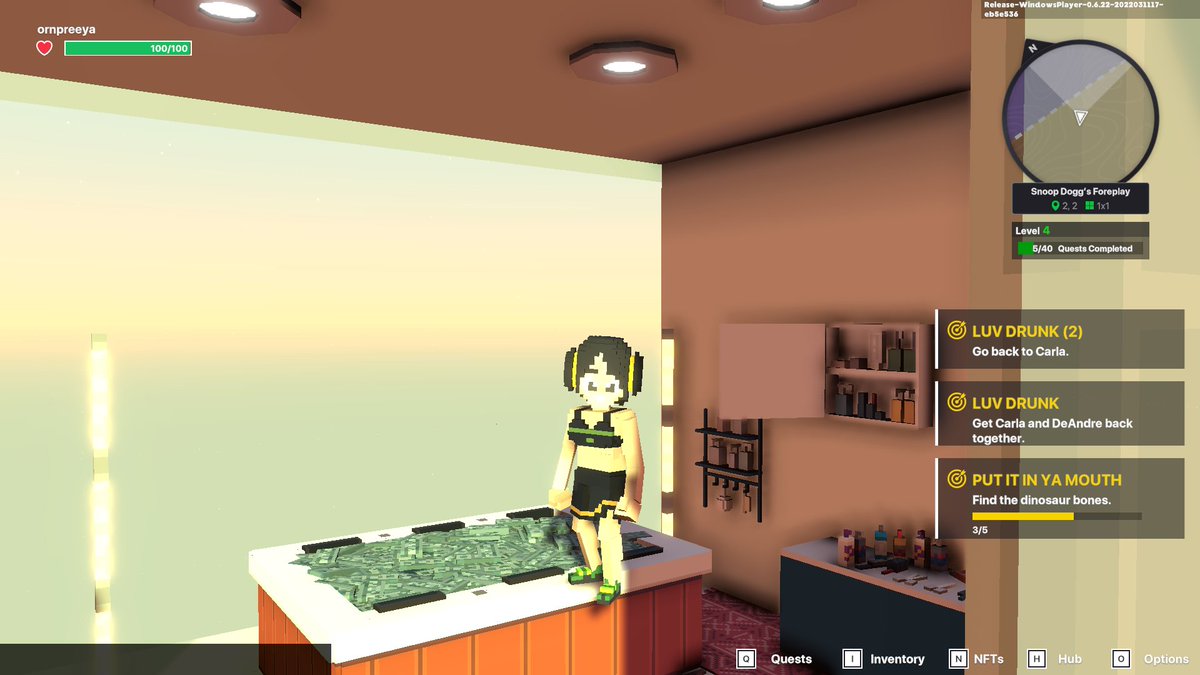 CpOrnp's tweet photo. @TheSandboxGame I just participated in the daily #SandboxAlphaS2Contest for a chance to earn up to 1,000 $SAND! Starting March 16 - Take a money bath in Snoop Dogg Mansion. Check out my screenshot below!
👇 #SandboxAlphaS2 https://t.co/PmEpeEySAk