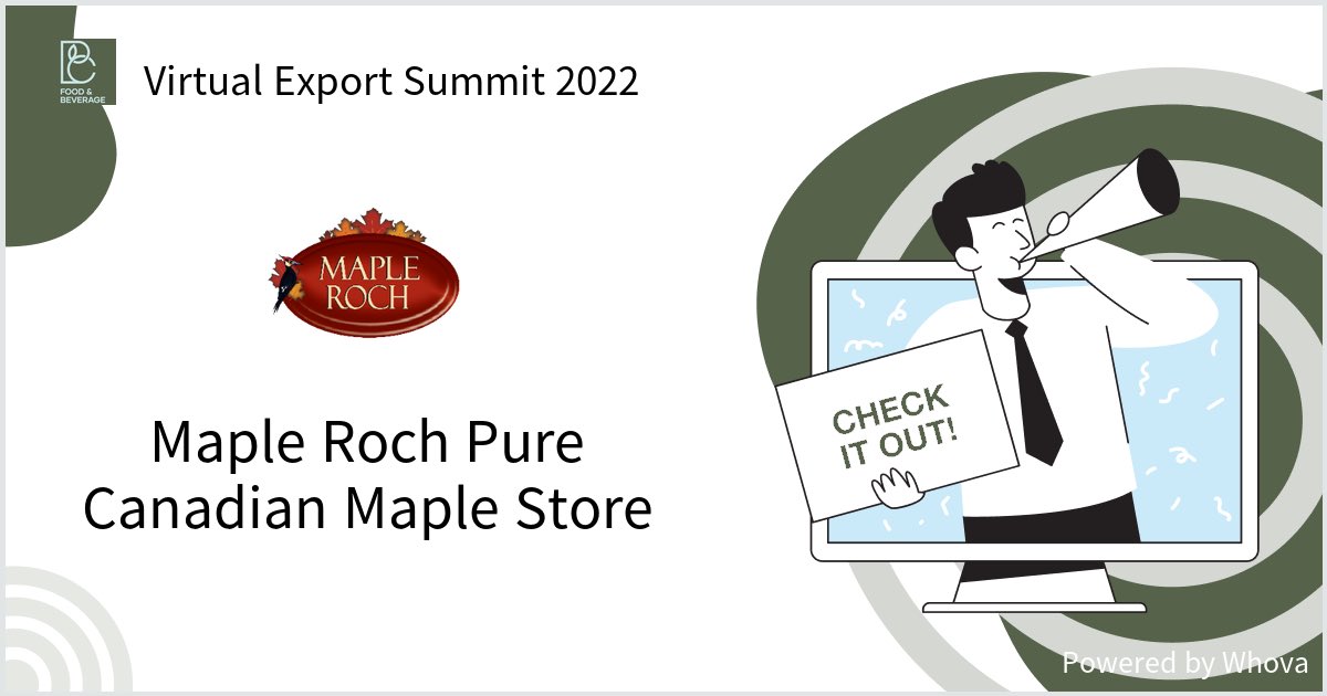 mirjim222's tweet photo. Come check us out at Virtual Export Summit 2022.  - via #Whova event app https://t.co/rKY1N4y0UU