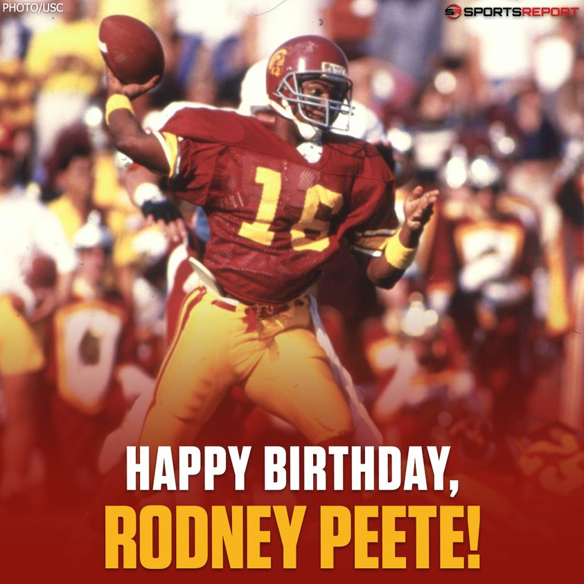 Happy Birthday to USC Legend Rodney Peete!
Join our Trojans fan group here: Fight On, USC Trojans! 