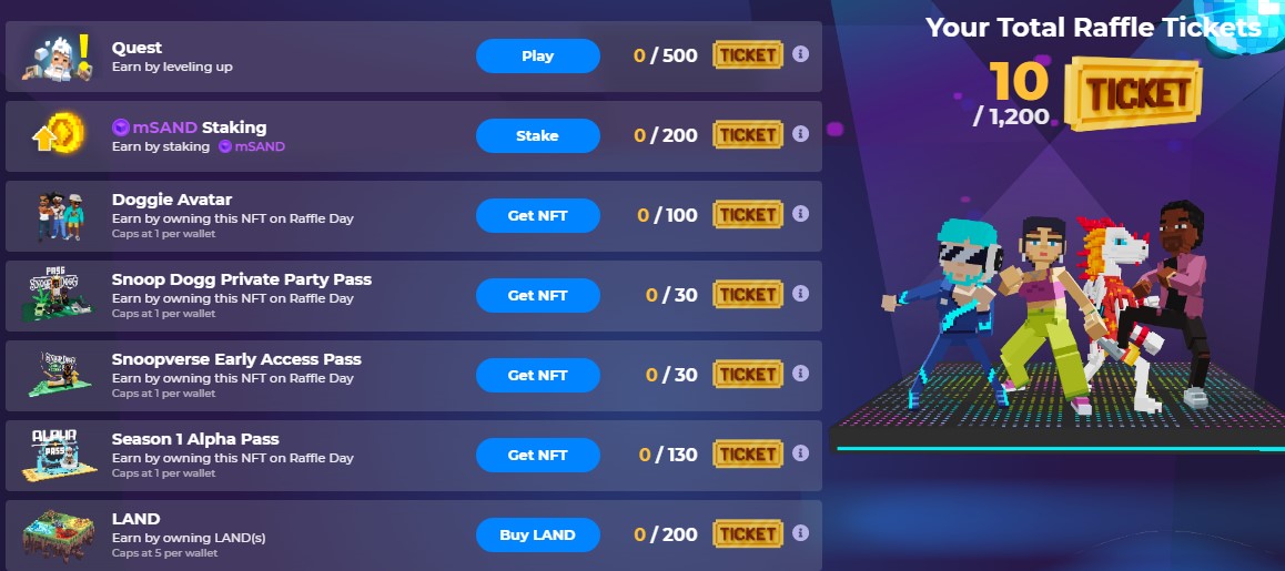 CasyRyna's tweet photo. @TheSandboxGame I just participated in the daily #SandboxAlphaS2Contest for a chance to earn up to 1,000 $SAND! Starting March 14 -  Show your Raffle Tickets. Check out my screenshot below! 👇 #SandboxAlphaS2 https://t.co/6I1AIVCA8X
