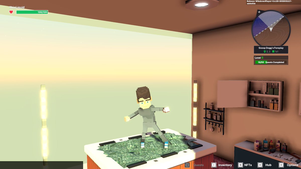 CasyRyna's tweet photo. @TheSandboxGame I just participated in the daily #SandboxAlphaS2Contest for a chance to earn up to 1,000 $SAND! Starting March 16 - Take a money bath in Snoop Dogg Mansion. Check out my screenshot below!
👇 #SandboxAlphaS2 https://t.co/5vkgBVbktB