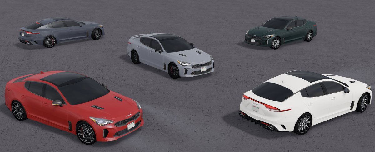 2022 Kia Stinger for #GreenvilleV1 

#RobloxDev