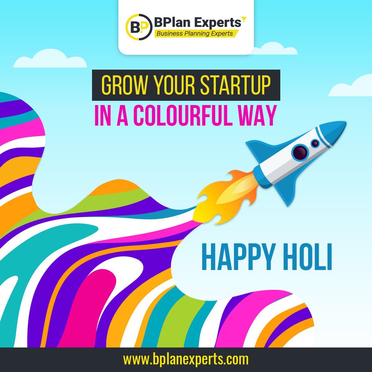 Happy Holi to you. We wish that the vibrant hues of Holi motivate you to achieve your goals and have a colorful successful story to share.

#holi2022 #holi #holifestival #holihai #holicelebration #bplanexperts
