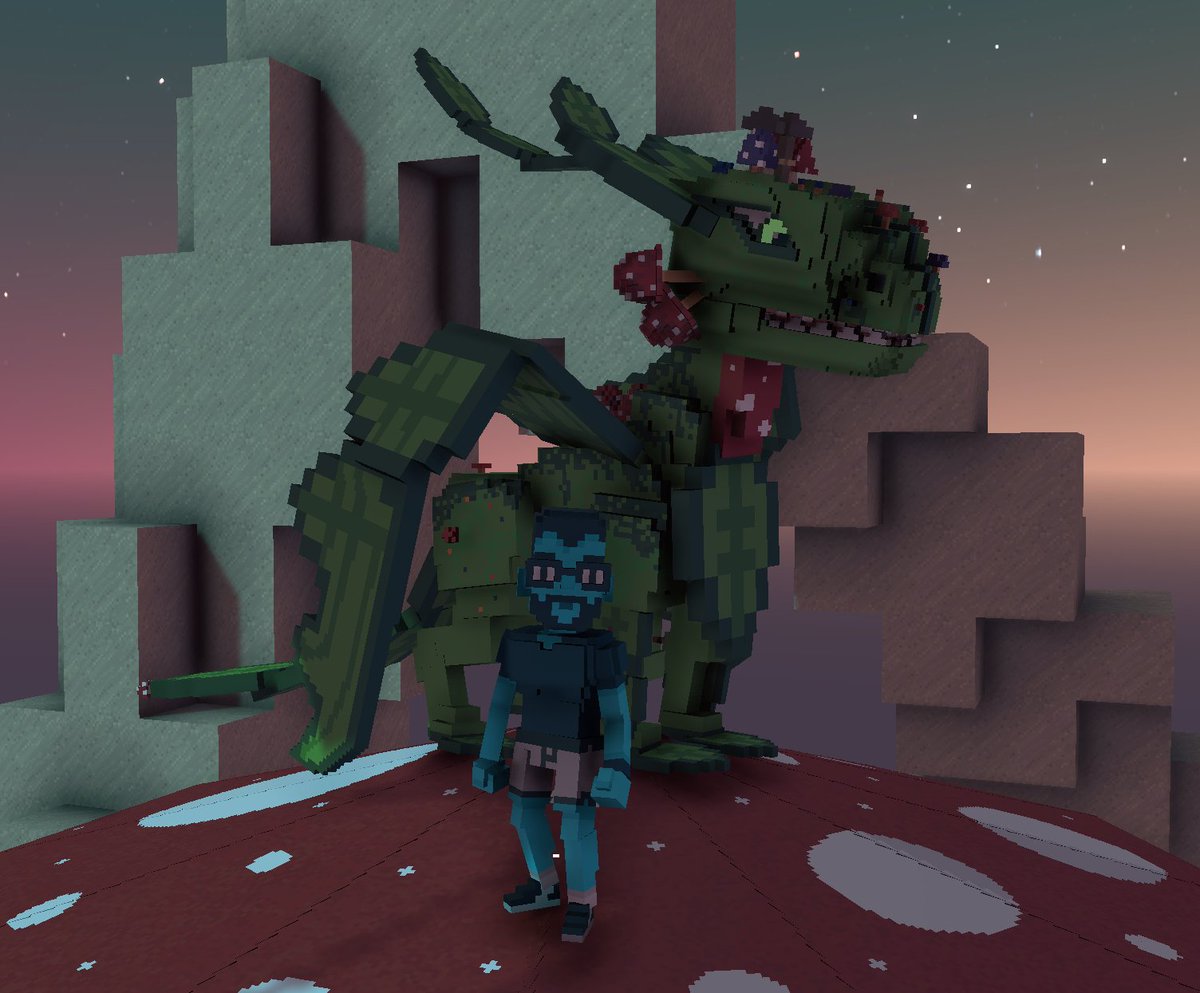 DerrenStrickla1's tweet photo. @TheSandboxGame I just participated in the daily #SandboxAlphaS2Contest for a chance to earn up to 1,000 $SAND! Starting March 15 - Selfie with the mushroom dragon. Check out my screenshot below! 👇 #SandboxAlphaS2 https://t.co/JvCsoB7l33