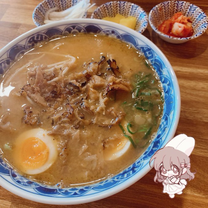 味噌ラーメンのtwitterイラスト検索結果