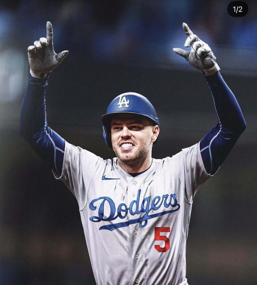 Dodgers Talk on X: Freddie Freeman is a Dodger!!!!!!   / X