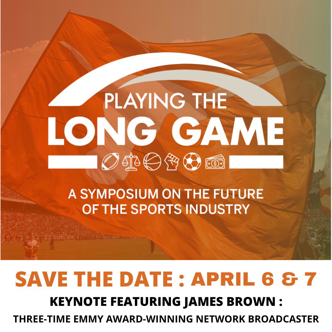 longgameconf's tweet photo. Save the date! ⭐️ Join us virtually for the second annual Playing the Long Game Conference on April 6 &amp;7. We have a powerhouse lineup of panelists and keynote featuring James Brown, a three-time Emmy award-winning network broadcaster. We look forward to seeing you there! https://t.co/57SOAygoEa