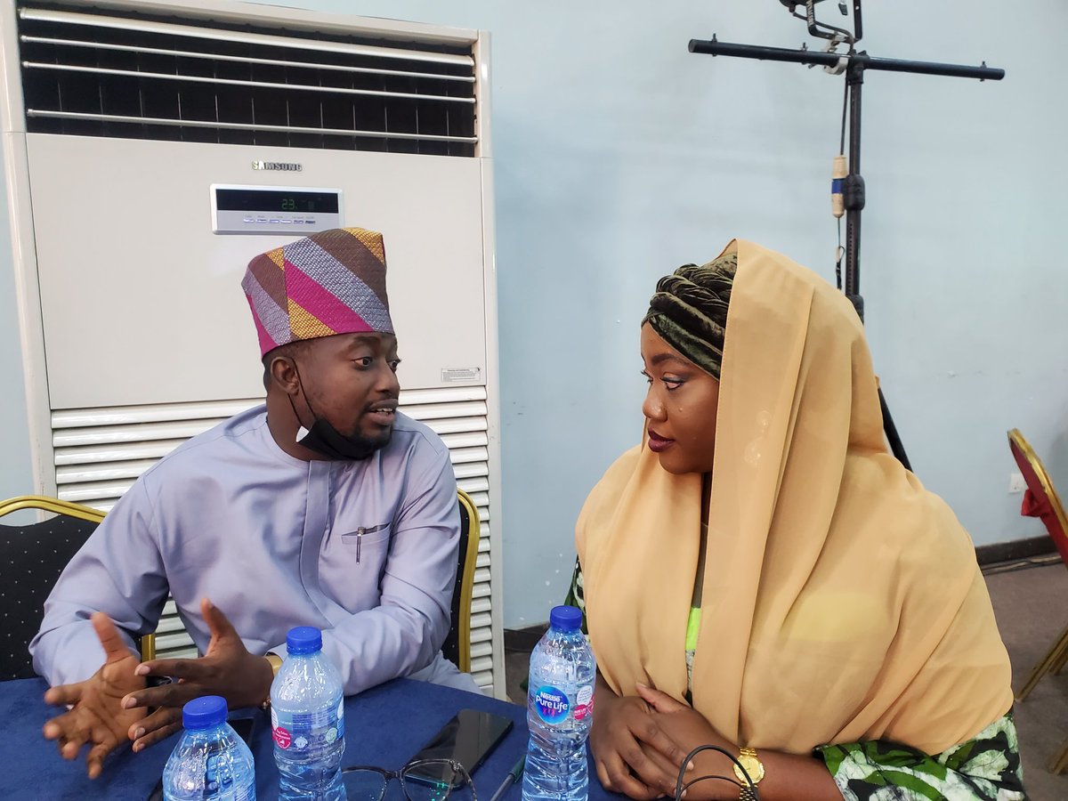 RinsolaAbiola's tweet photo. My brother and fellow aspirant for APC National Youth Leader, @dayoisrael stopped by this morning at my WomenX event. Thank you so much for coming and I really do wish you all the best. https://t.co/pRdOFPNyLT