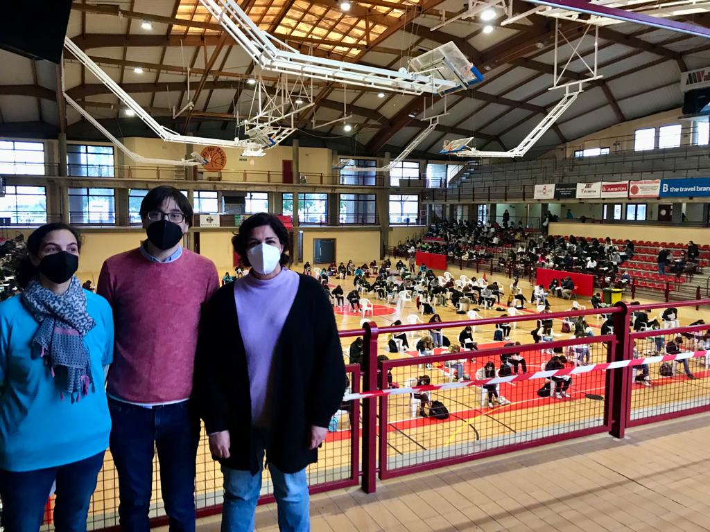 bielfrontera's tweet photo. Tres anys després, tornen les proves Cangur de matemàtiques al Palau d'Esports d'Inca! Més de 500 alumnes de 13 centres educatius de la zona d'Inca.
#provesCangur2020 https://t.co/OJuJ3MUE5M