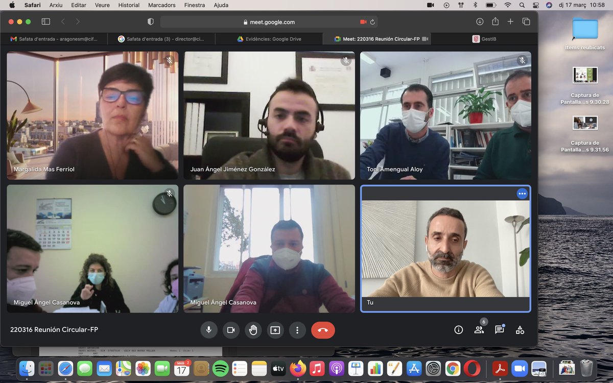 cifpjuniper's tweet photo. Matí d’Economia Circular: webinar ‘Circularidad en pymes turísticas’ @CAEB i reunió amb els socis del Projecte #CircularFP ♻️ @rio_tormes 💪 #circularidad #economiacircular #circulareconomy #Agenda2030 #formacióprofessional https://t.co/osURZt0JwJ