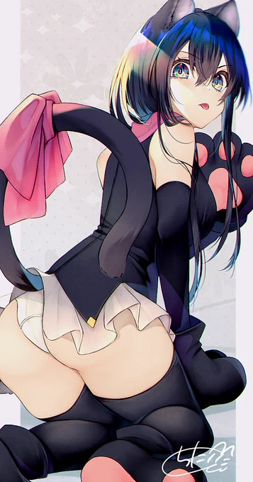 黒い猫ちゃん 