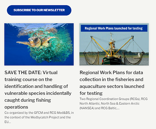 Fisheries Regional Coordination Groups (RCGs) tweet media