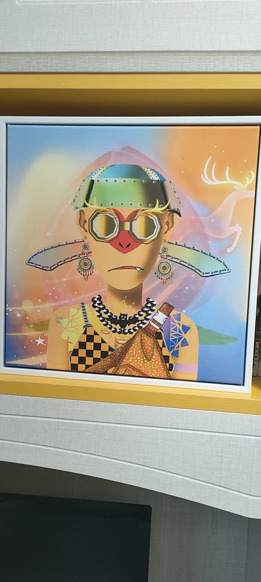 收到相框，质感很好，喜欢😘😘，谢谢项目方🔥🔥🔥