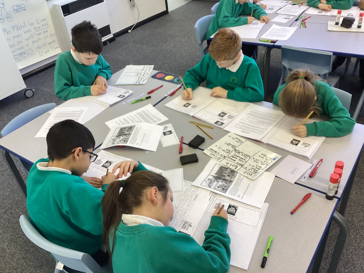 budeparkprimary's tweet photo. In 3/4LC, we completed our comparison on work in the Invisible Boy by Trudy Ludwig and The Wild Robot. We looked at how Roz and Brian were the same. Also, they explored how each character changes in their stories. #comparingtexts #guidedreading @HumberEdTrust @budeparkprimary https://t.co/MjReJXxxoo