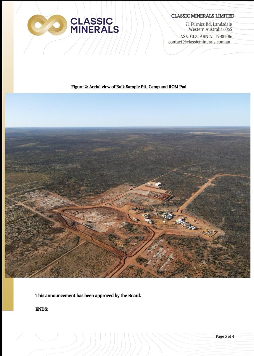 Classic_CLZ's tweet photo. Classic's Mining Operations Approved #ClassicMinerals https://t.co/JSd9iweW49