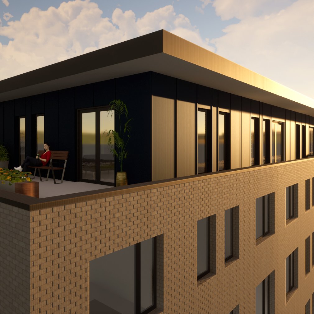 inkdrawn's tweet photo. Take a look at these impressions we’ve prepared to illustrate how the upper floors of a former office building in #Newcastle could be converted into 24 apartments. A #planning application has been submitted &amp; we expect a decision soon. @Hybrid_Planning #visualisation #rendering https://t.co/To6FkQRb4t