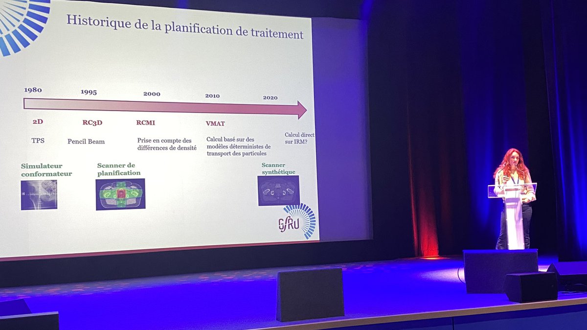 Dr Cécile Ortholan qui nousq parle de #planification sur #IRM en #cancerprostate #GFRU2022