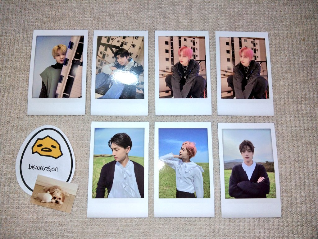 bisconcession's tweet photo. ꒰ #biscoupdates ꒱
ENHYPEN AND IVE PHOTOCARDS
— arrived at my local address
— will dm the video condi tomorrow https://t.co/rVa00GHGjw