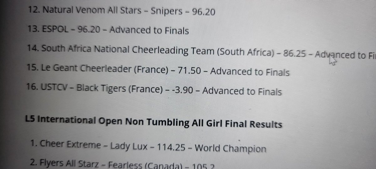 aangel2483's tweet photo. @5sauceyeIIow @wcsstohollywood @CheerFessions1 Minus 3 https://t.co/vZ04Nzul4Y