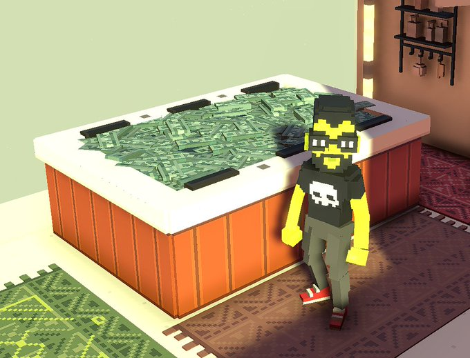 PennyAbraham4's tweet photo. @TheSandboxGame I just participated in the daily #SandboxAlphaS2Contest for a chance to earn up to 1,000 $SAND! Starting March 16 - Take a money bath in Snoop Dogg Mansion. Check out my screenshot below!
👇 #SandboxAlphaS2 https://t.co/GkLs32WDGA