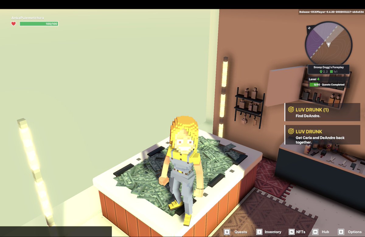 Jon_Walker2000's tweet photo. @TheSandboxGame I just participated in the daily #SandboxAlphaS2Contest for a chance to earn up to 1,000 $SAND! Starting March 16 - Take a money bath in Snoop Dogg Mansion. Check out my screenshot below!
👇 #SandboxAlphaS2 https://t.co/Y5HrX0Q1f5