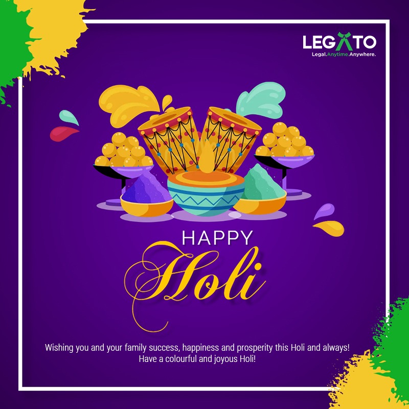 legatoapp's tweet photo. Team LegatoApp Wishes You A Happy &amp; Safe #Holi2022 https://t.co/L0mD77rnc3