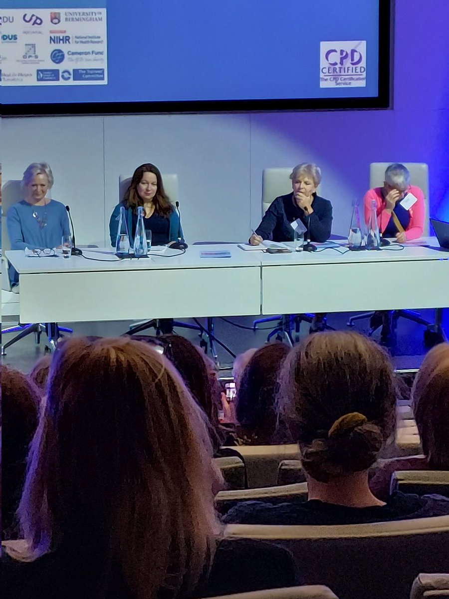 sarahhoneybee1's tweet photo. #womeninhealthcare a powerful panel today at #WoundedHealer22 @NHSPracHealth https://t.co/S4KCevPJXH