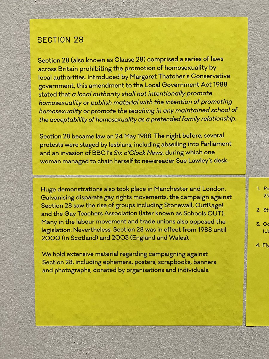 nomadicboys's tweet photo. LOVED the #OutAndAbout exhibition at the @BarbicanCentre @BishopsgateInst - the section 28 protests of the 80s 90s reminded us of the awful “Don’t Say Gay” bill happening right now in Florida :( 

Check it out if you’re in #London - https://t.co/MQyi0M7TTP 

#gaypride #lgbt https://t.co/AQxI1F4j3A