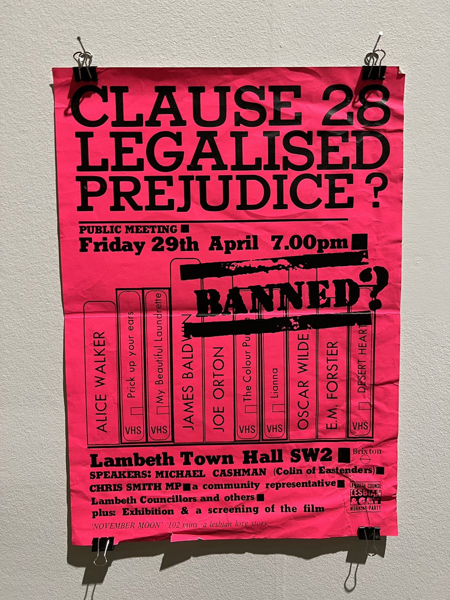 nomadicboys's tweet photo. LOVED the #OutAndAbout exhibition at the @BarbicanCentre @BishopsgateInst - the section 28 protests of the 80s 90s reminded us of the awful “Don’t Say Gay” bill happening right now in Florida :( 

Check it out if you’re in #London - https://t.co/MQyi0M7TTP 

#gaypride #lgbt https://t.co/AQxI1F4j3A