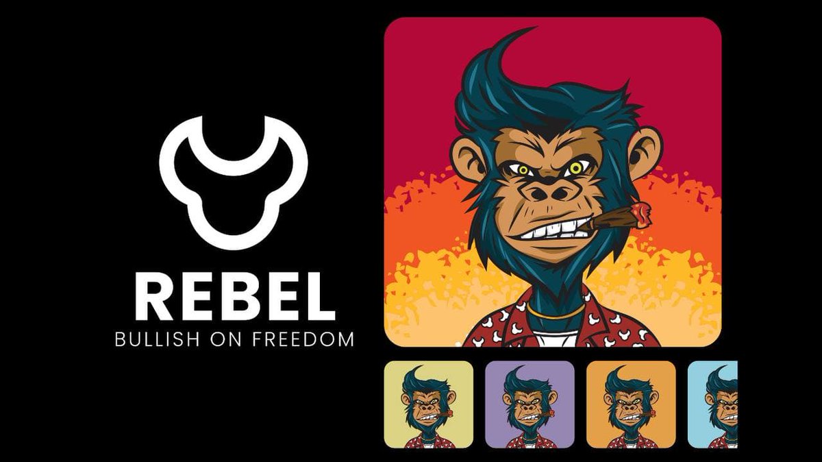 We are building a virtual zoo of $REBEL animals. A percentage of trade fees will go towards charitable organisations with a mission to support the subject the of NFT.

Bonus - We're giving away a free NFT to any investor who buys 0.25 ETH worth of REBEL during our PAY DAY event!