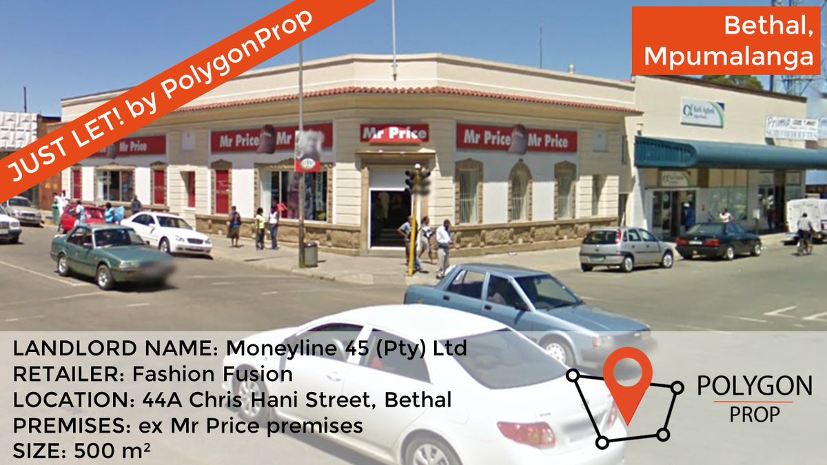 PolygonProp360's tweet photo. This property in Bethal, Mpumalanga has just been let by PolygonProp and we can do the same for you!
#retailnews #polygonit #proptech #retail #southafricanshoppingcentres
https://t.co/q4k0XtzBgY https://t.co/BYNeZTuouh