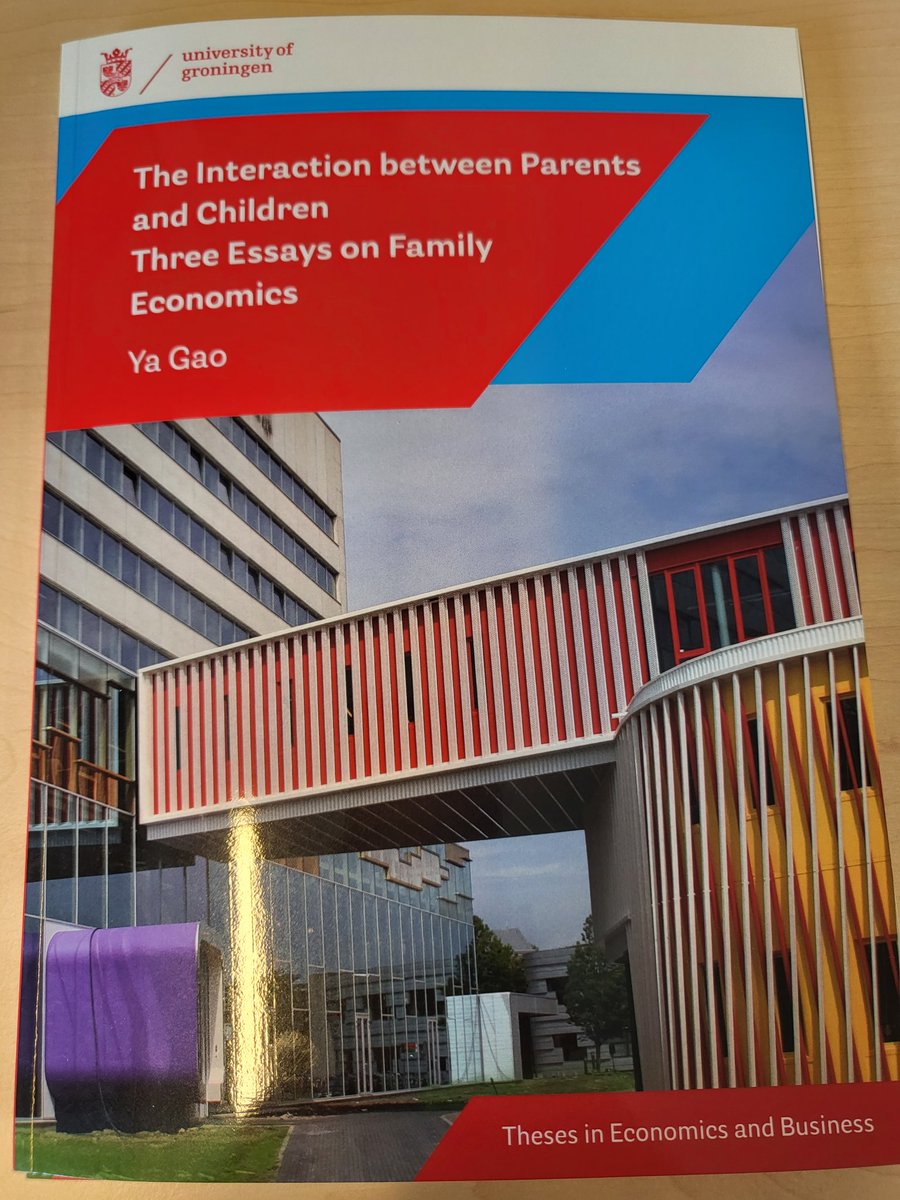 One of greast joys of this work is to see the printed thesis of your PhD students. Well done, <a href="/yagaorug/">Ya Gao</a>! Looking forward to the defense! #proudsupervisormoment