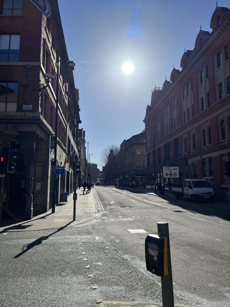 Chloe_Sweetman's tweet photo. Lovely day for some #filming out in Manchester ✨ #actor #Ad #StPatricksDay #stpatricksday2022 https://t.co/rVgD80PA94