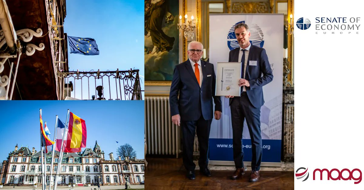 ++We are proud that our Managing Director Ansgar Schonlau has been appointed to the Senate of Economy Europe++ The Senate is in constant dialogue with politics and science with the aim of implementing sustainability in the sense of the eco-social market economy. Congratulations!