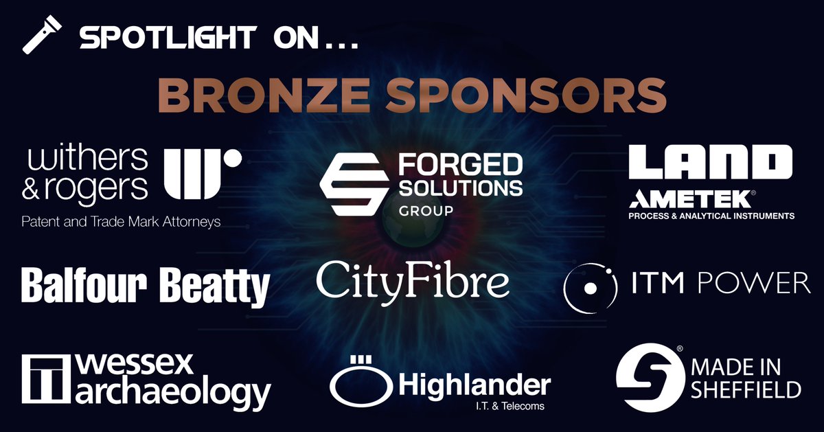 🥉 SPOTLIGHT ON OUR BRONZE SPONSORS 🥉

A big THANK YOU to @landinst @balfourbeatty @CityFibre Forged Solutions Group @Highlandercs @ITMPowerPlc @SheffieldMade @wessexarch @WithersRogers 

Look out for them next week and the attractions they have sponsored too!

#GUTS2022