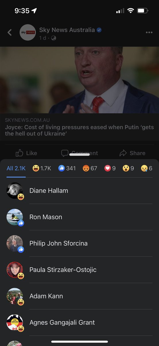 aallykatt's tweet photo. Hahaha I don’t think they’re buying it Barnaby. What a load of BS, lots of factors are driving up cost of living, blaming Russia is the ultimate cop out #auspol https://t.co/b82JdBAiu1