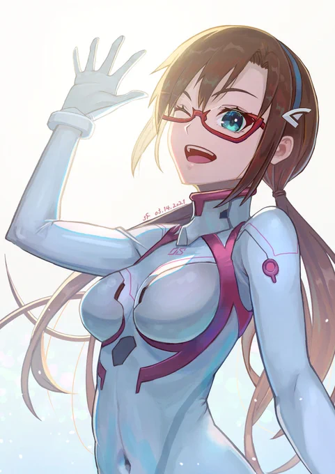 #みなさん去年の今頃はどんな絵描いてましたか 
おっぱい描いてエヴァを見て裸ワイシャツを描いたようです。 