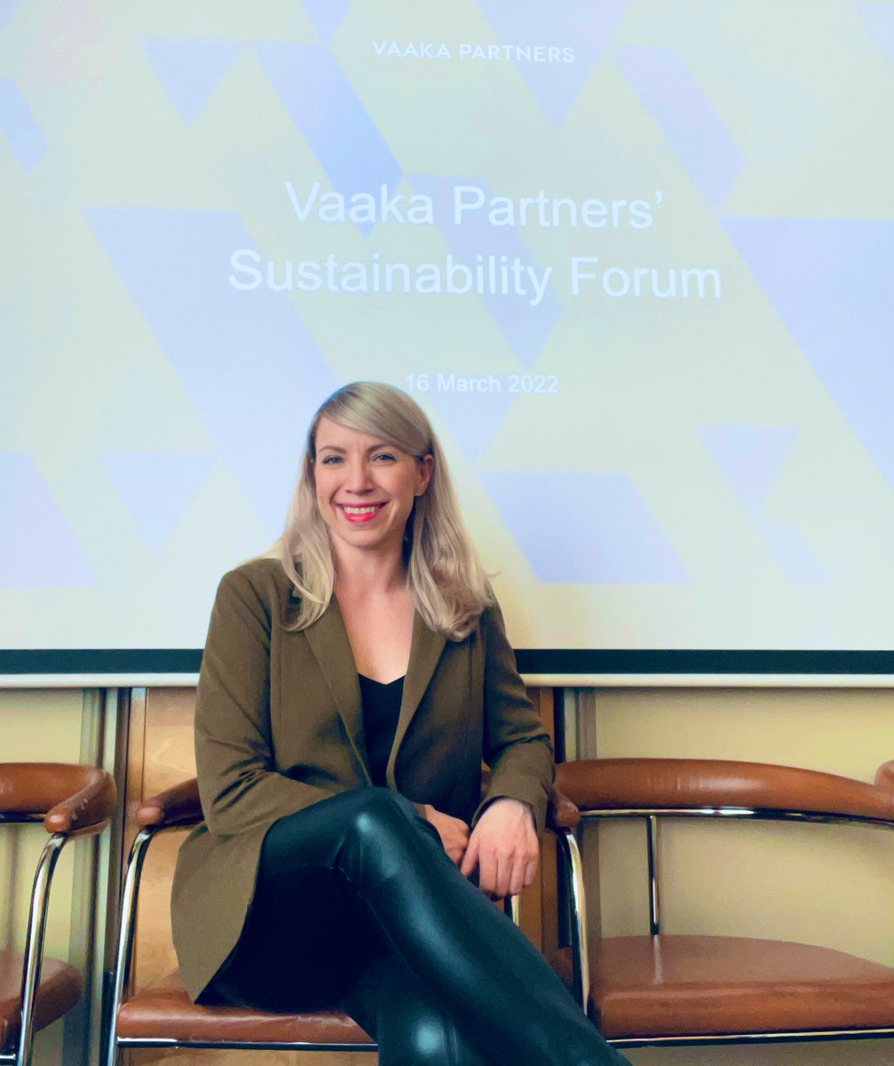 taijaheittola's tweet photo. Eilen sain kunnian järjestää #VaakaPartners -yhtiöille #Sustainability -forumin, tällä kertaa #CarbonFootprint -teemalla. Myös #SFDR oli agendalla. Oli jälleen hienoa tuoda saman pöydän ääreen sparrailemaan saman asian äärellä työskentelevät.💡#collaboration #ESG https://t.co/DluOIzUpAr