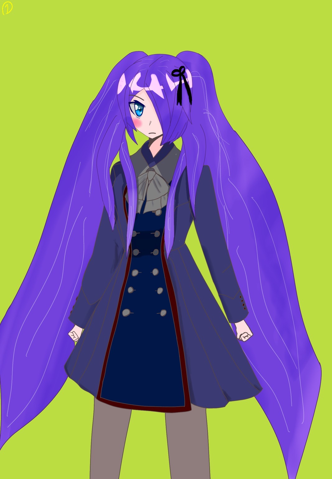 絵を描くいちまる おおぞらアンバサダー イラスト イラスト好きさんと繋がりたい イラスト練習中 絵 オリキャラ オリキャライラスト 影山双葉ちゃんの服変えてみた1番いい感じな気がする 何回この子のツイートすんねんオリキャラ愛強すぎ笑笑