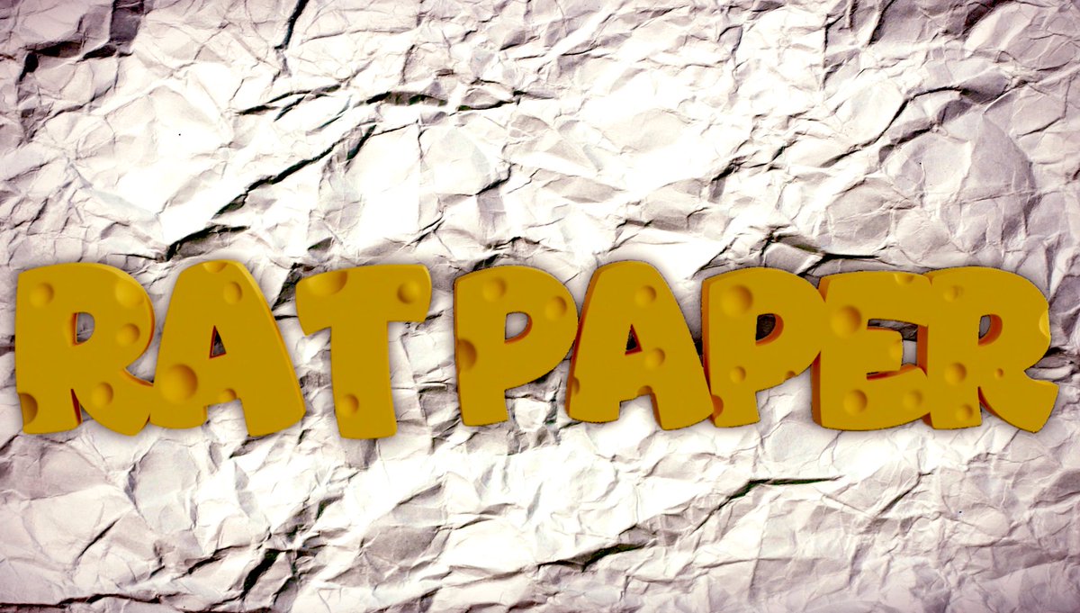 RatsDao's tweet photo. You know what’s happening today, Rats?  

IT’S OUR RAT PAPER RELEASE

⏰ 9PM UTC https://t.co/B3LgC8Aoxn