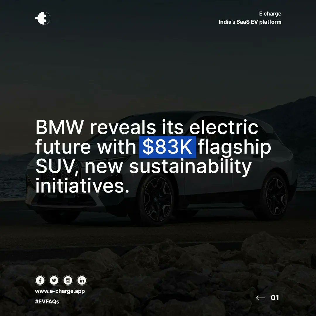 echarge_app's tweet photo. @BMWi @bmwindia @BMW
BMW initiative in making the World green.

#echarge #BMWiX #bmwelectric #ElectricVehicles #electricbike #ElectricCars https://t.co/tWOGmKEbqB