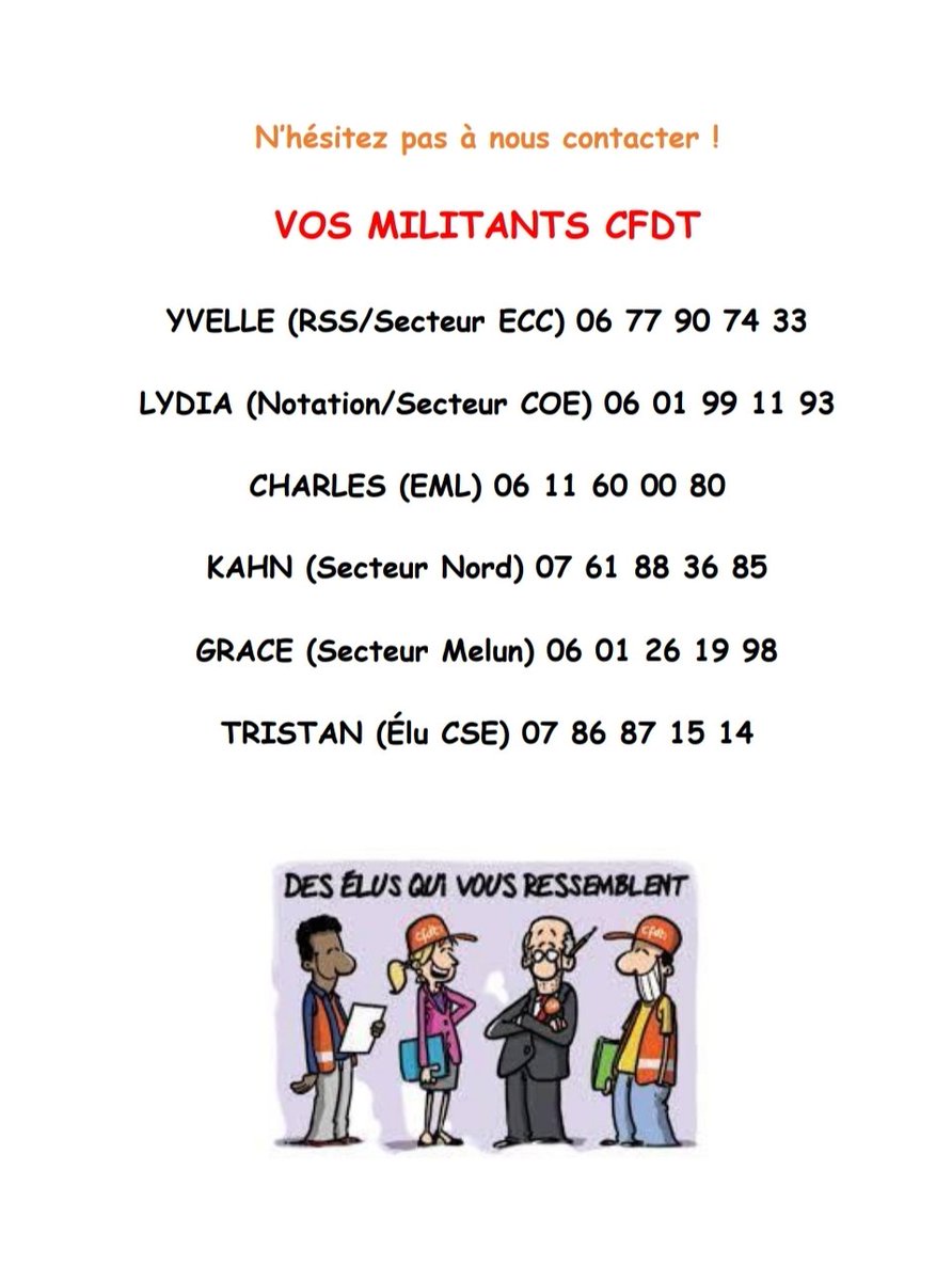 CFDTCheminotIDF's tweet photo. [RÉORGANISATION]
Bilatérale du 15/03 entre les équipes syndicales Paris Est &amp; Paris Sud Est @CFDTCheminotIDF @cfdtcheminots &amp; la direction #SNCF @RERD_SNCF #ESTPSE :
Au programme un tract #CFDT pour 1 info claire et précise https://t.co/eu317o7CGG
