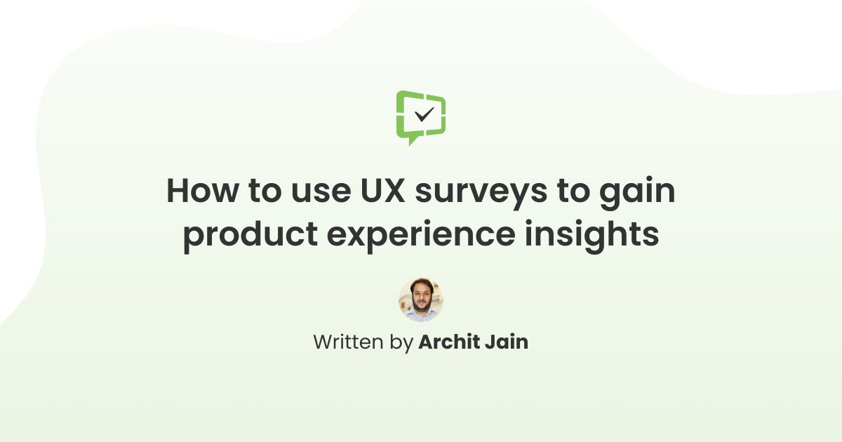 testingtime's tweet image. #UXsurveys allow you to gain a better understanding of how your visitors or customers are interacting with your product. 

Therefore, we’ve put together a comprehensive guide covering everything there is to know about UX surveys. 

👉  hubs.la/Q0169k-_0