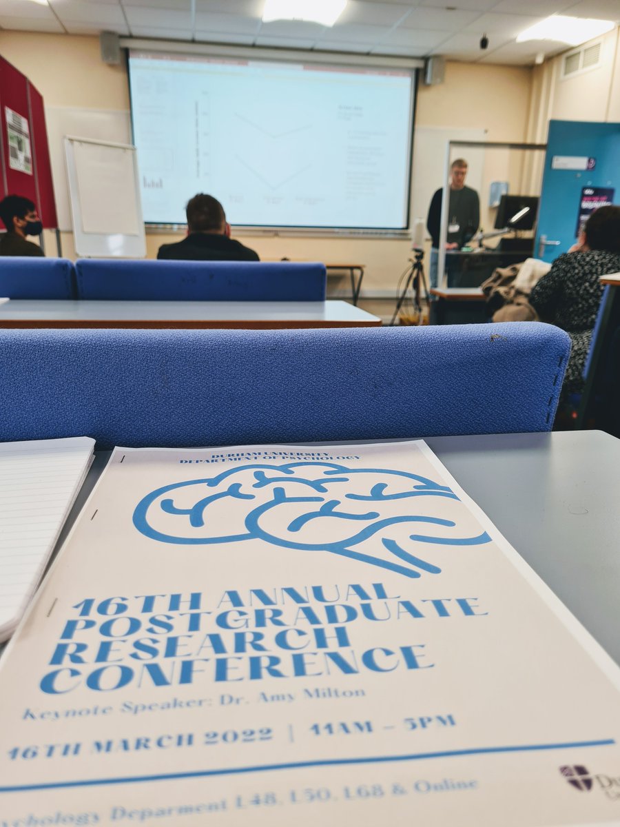 Our annual Postgraduate Research Conference was a huge success! Thanks to everyone who participated, our keynote speaker <a href="/DrAmyMilton/">Prof Amy Milton</a> &amp; student organisers @Lindarrighi &amp; <a href="/TylerWRoss/">Tyler W Ross</a>.

Congrats also to the prize winners for best talk &amp; best poster, <a href="/MilaPopova8/">Mila Popova</a> &amp; @Georgia_Sandars!